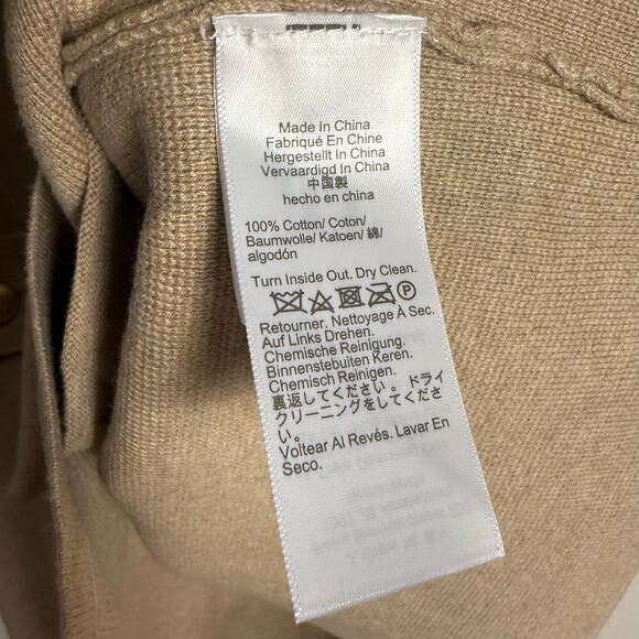 J.Crew Long Giselle Knit Button Front Cardigan Oversized Blazer Dress Size XS - Picture 9 of 9